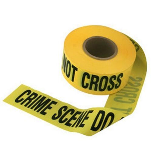 Crime Scene Tape - Police Cop Fbi Cia Csi Firefighter