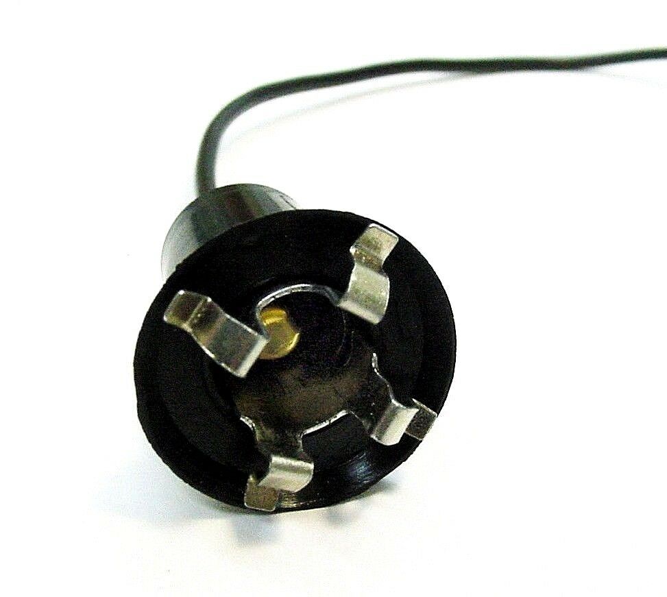 Interior Door Instrument Panel Dash Courtesy Light Bulb Socket Pigtail Plug 5/8"
